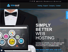 Tablet Screenshot of interscot.net